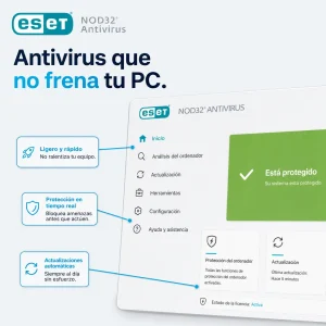 Alternative view of Antivirus ESET NOD32